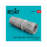 ResKit kit d'amelioration Avion RSU48-0178 Buse d'échappement tardive F-100 "Super Sabre" pour kit Trumpeter 1/48