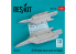 ResKit kit armement Avion RS48-0395 Racks triple magasin AT730 pour Rafale (2 pcs) (impression 3D) 1/48