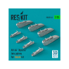 ResKit kit d'amelioration Helico RS35-0043 Pylônes tardifs AH-64 "Apache" pour kit Takom Impression 3D 1/35