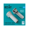 ResKit kit d'amelioration RSU72-0194 F-86F (RF-86F) "Sabre" Buses d'échappement pour kit Academy impression 3D 1/72