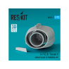 ResKit kit d'amelioration RSU72-0007 A-7 (E,D) "Tuyau d'échappement Corsair II pour kit HobbyBoss impression 3D 1/72