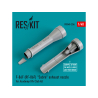 ResKit kit d'amelioration Avion RSU48-0206 F-86F (RF-86F) Buses d'échappement "Sabre" pour kit Academy et Afv Club 1/48