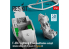 ResKit kit d&#039;amelioration RSU48-0219 Cockpit F-35A Lightning II édition détaillée avec décalcomanies 3D Tamiya Imp 3D 1/48
