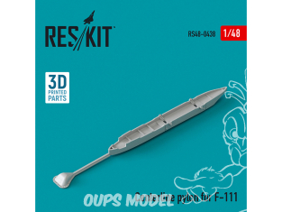 ResKit kit armement Avion RS48-0438 Pylône central pour F-111 impression 3D 1/48