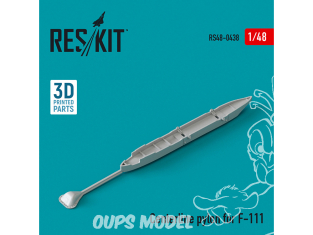 ResKit kit armement Avion RS48-0438 Pylône central pour F-111 impression 3D 1/48