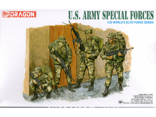 DRAGON maquette militaire 3024 Forces spéciales de l'armée américaine 1/35
