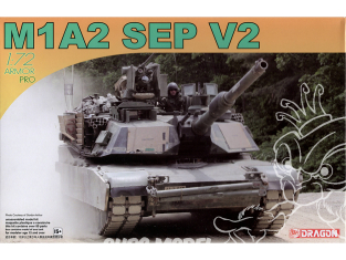 DRAGON maquette militaire 7615 M1A2 SEP V2 1/72