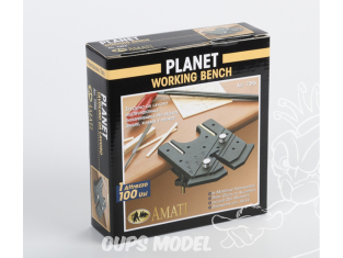 AMATI 7012 - Outillage pour maquettes en bois : Set d'outils à découper