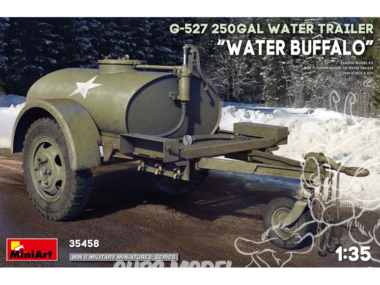 Mini Art maquette militaire 35458 G-527 REMORQUE À EAU 250GAL «WATER BUFFALO» 1/35