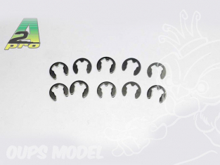 assortiment circlips inox (10 Pcs) A2PRO 304999