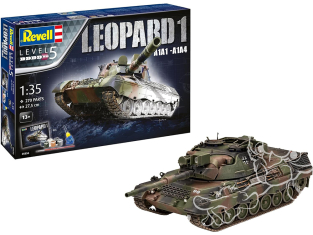 Revell maquette militaire 05656 Coffret cadeau Leopard 1 A1A1 - A1A4 1/35