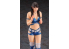 Hasegawa maquette figurine 52357 12 Collection de figurines réelles n ° 30 Girl&#039;s Wrestler 1/12