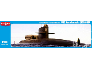 MikroMir maquette 350-029 Sous-marin USS Kamehameha (SSBN-642) 1/350