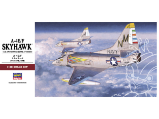 Hasegawa maquette avion 07221 A-4E/F Skyhawk U.S. Navy Carrier-borne Attacker 1/48