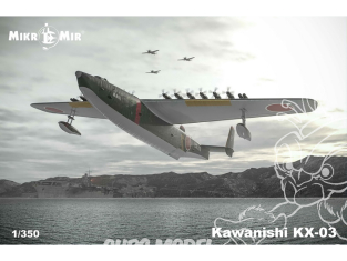 MikroMir maquette 350-040 Avion Kawanishi KX-03 1/350