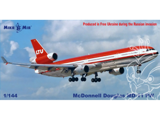 MikroMir maquette 144-036 McDonnell Douglas MD-11 (propulsé par Pratt & Whitney) 1/144