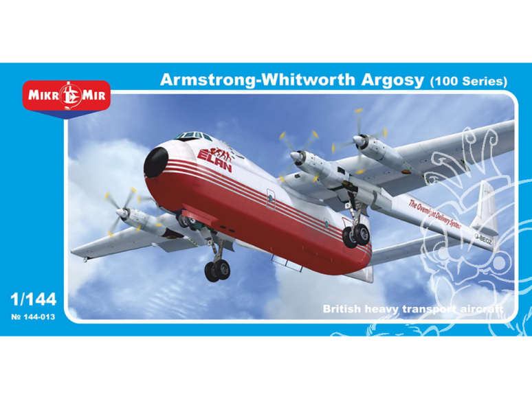 MikroMir maquette 144-013 Armstrong Whitworth Argosy (100 series) 1/144