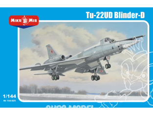 MikroMir maquette 144-025 Avion The Tu-22 U/UD Blinder-D 1/144