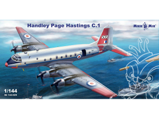 MikroMir maquette 144-029 Avion Handley Page Hastings 1/144