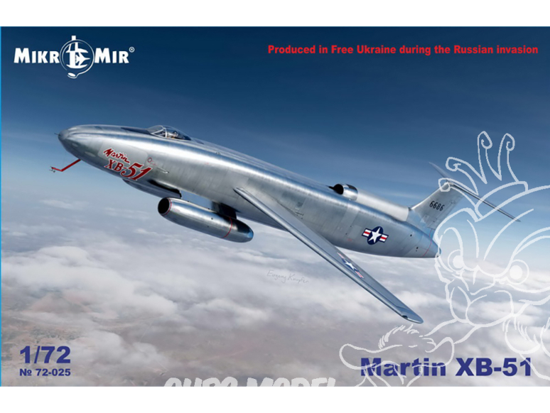 MikroMir maquette 72-025 Le Martin XB-5 1/72