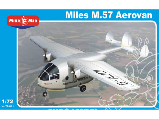 MikroMir maquette 72-011 Miles M.57 Aerovan 1/72