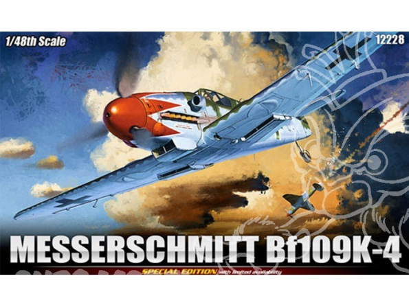 Academy maquette avion 12228 Messerschmitt BF109K-4 1.48