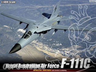 Academy maquette avion 12220 F-111C Australian AF 1.48