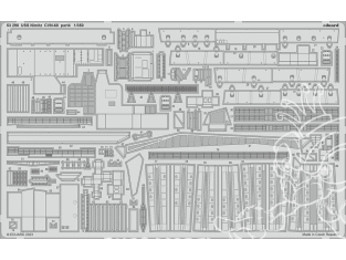 Eduard photodecoupe bateau 53298 Amélioration USS Nimitz CVN-68 Partie 4 Trumpeter 1/350