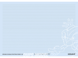 Eduard décalques ER32002 Rangées de rivets doubles 1/32