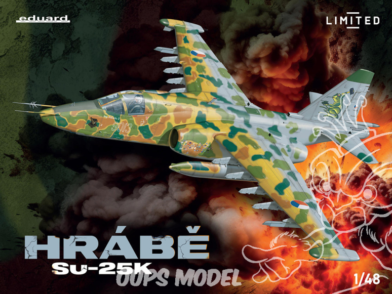 EDUARD maquette avion 11176 HRÁBĚ - Sukhoi Su-25K Edition Limitée 1/48