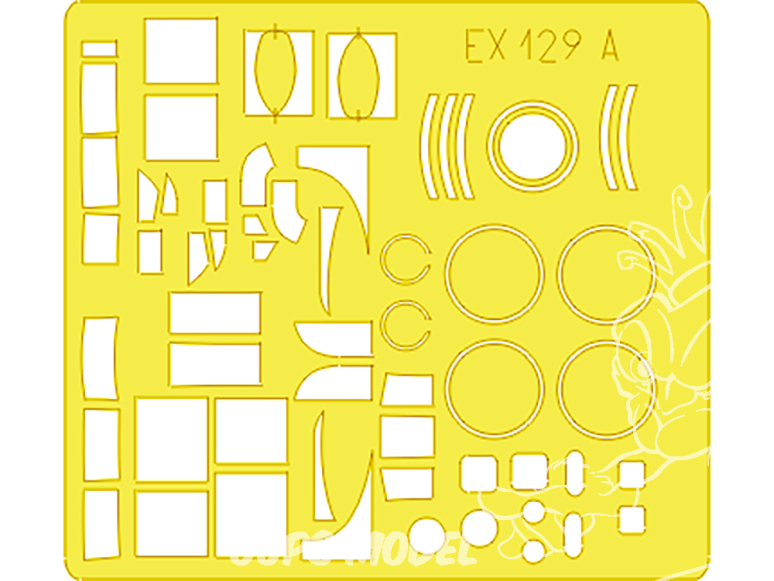 Eduard Express Mask EX129 Lancaster Tamiya 1/48