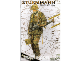 DAS WERK maquette personnage DW16010 Sturmmann Ardennes 1944 1/16