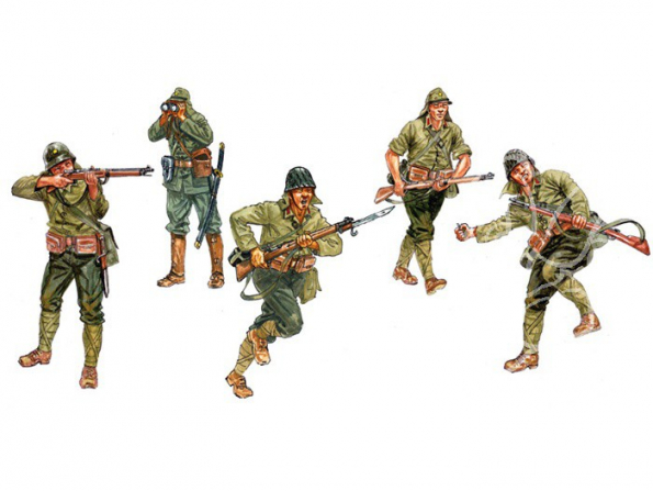 ITALERI maquette militaire 6170 Infanterie japonaise 1/72