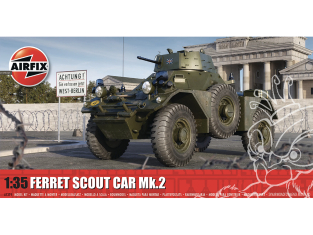 Airfix maquette militaire A1379 Ferret Scout Car Mk.2 1/35