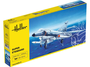 Heller maquette avion 80360 Dassault Super-Étendard 1/72