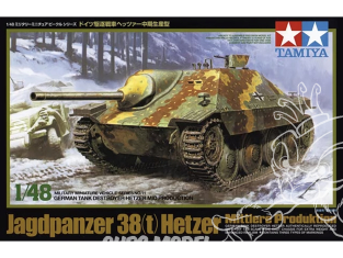 TAMIYA maquette militaire 32511 Jagdpanzer 38(t) Hetzer Mittere Produktion 1/48