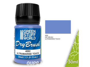 Green Stuff 4092 Brossage à Sec ULTRAMARINE TOUCH 30 ml