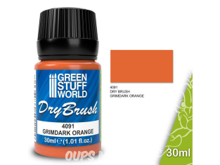 Green Stuff 4091 Brossage à Sec GRIMDARK ORANGE 30 ml