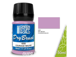 Green Stuff 4090 Brossage à Sec COURAGE MAUVE 30 ml