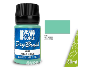 Green Stuff 4097 Brossage à Sec AQUA OXIDE 30 ml
