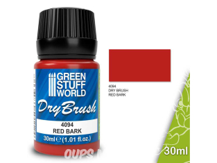 Green Stuff 4094 Brossage à Sec RED BARK 30 ml