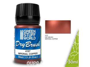 Green Stuff 4107 Brossage à Sec IMPERIAL COPPER 30 ml