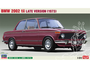 Hasegawa maquette voiture 20634 Bmw 2002 Tii Version tardive (1973) 1/24