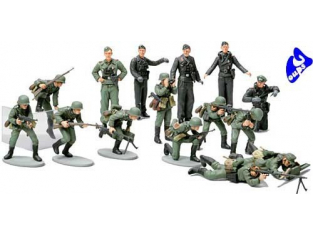 tamiya maquette militaire 32512 Infanterie Allemande 1/48