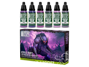 Green Stuff 10203 Set Peinture - Darth Purple
