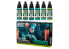 Green Stuff 10130 Set Peinture - Turquoise