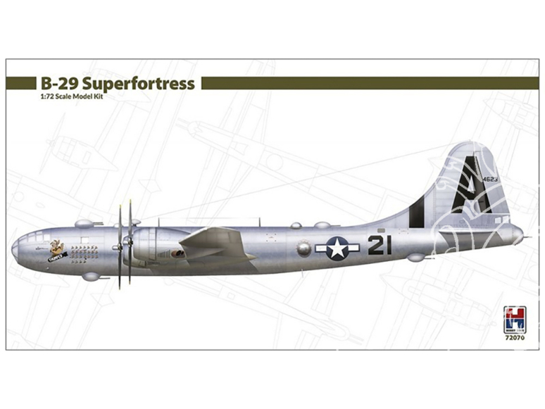 Hobby 2000 maquette avion 72070 B-29 Superfortress 1/72