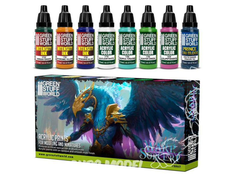 Green Stuff 12067 Set Peinture - Warp Sorcery