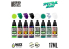 Green Stuff 12250 Set Peinture - Spectral Army