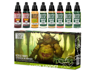 Green Stuff 12065 Set Peinture - Pestilence